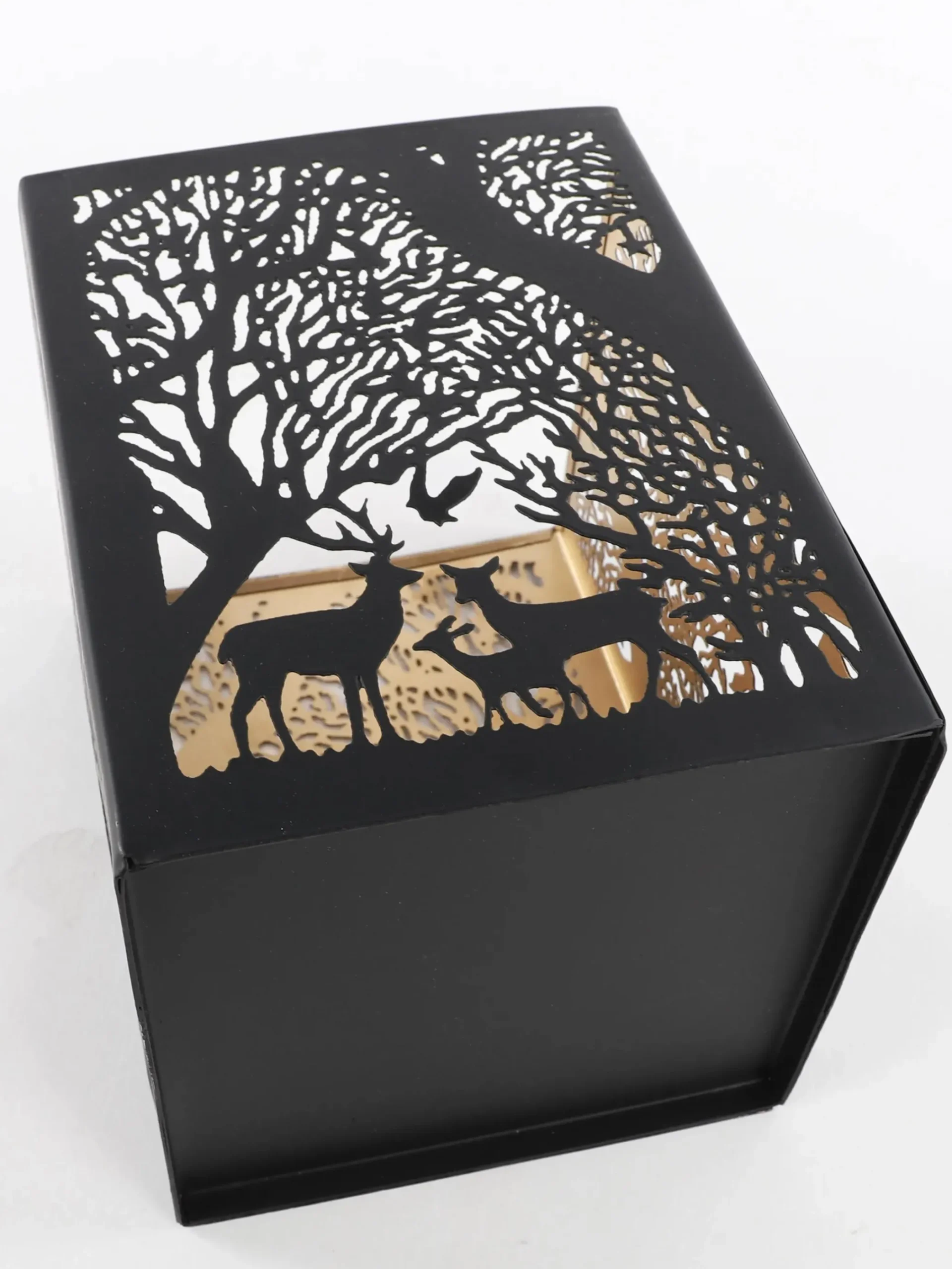 Dream House Metall Laterne mit Motiv 12x12x17cm
