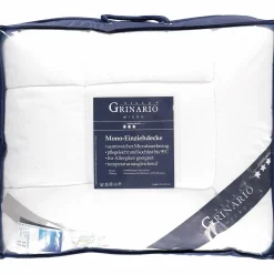 Villa Grinario Microfaser-Einziehdecke für Allergiker 135x200cm