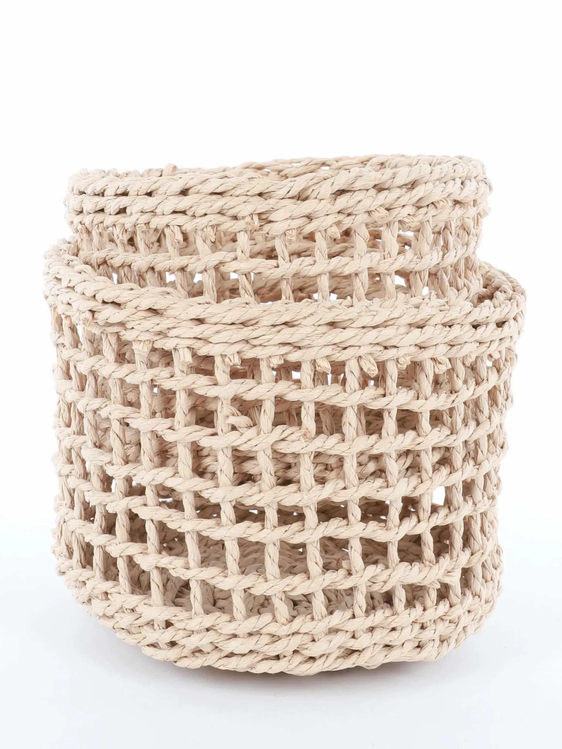 Deko Artikel Naturkörbe im 2er Pack, 18x14cm und 16x12cm