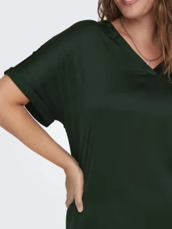 Damen Only Carmakoma Only Carmacoma CARBRYNJA S/S IN-ONE Shirt