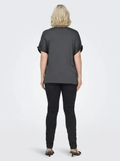 Damen Only Carmakoma Only Carmacoma CARBRYNJA S/S IN-ONE Shirt