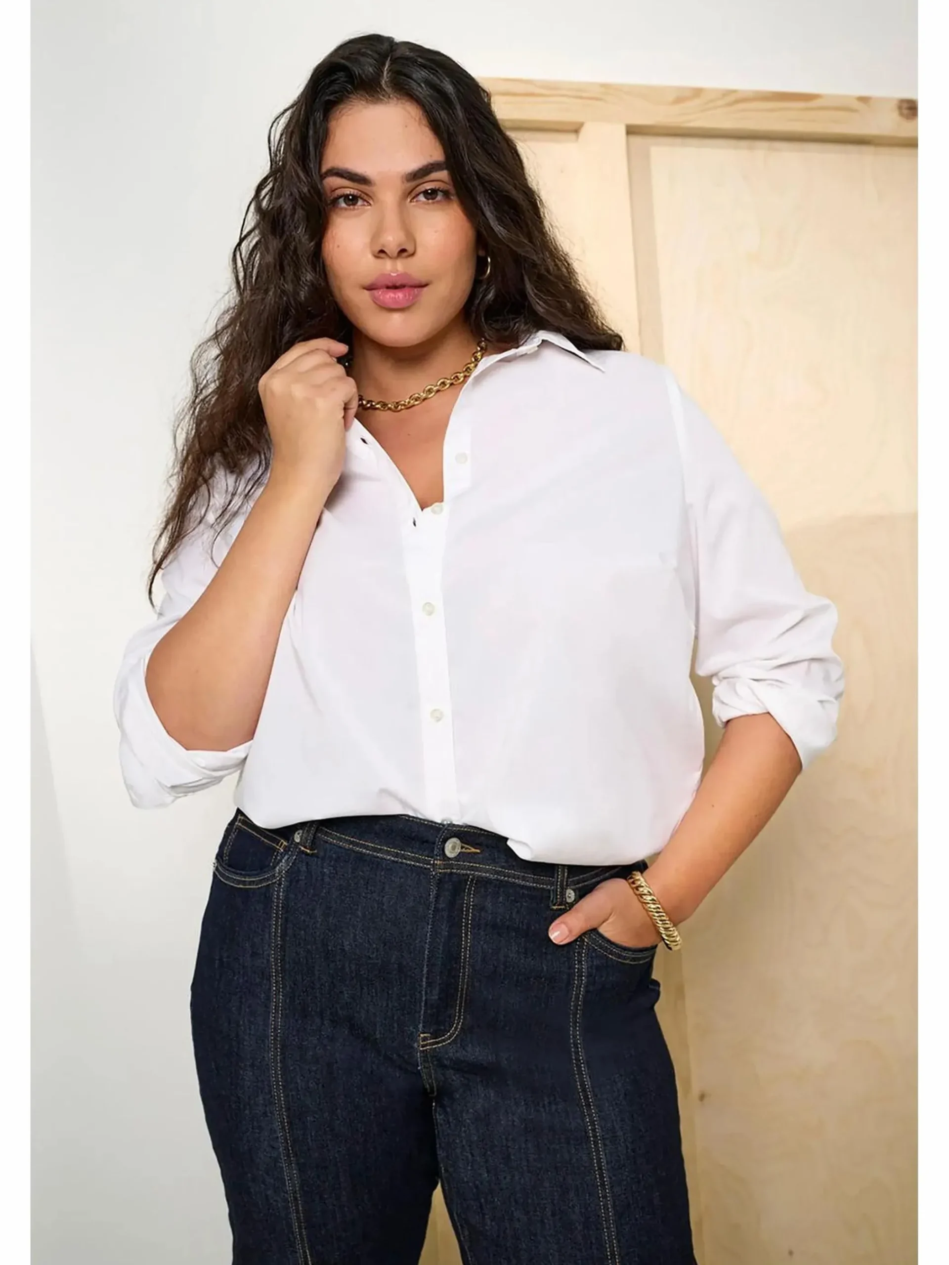 Damen Only Carmakoma CARSTRETCHY LIFE L/S Bluse