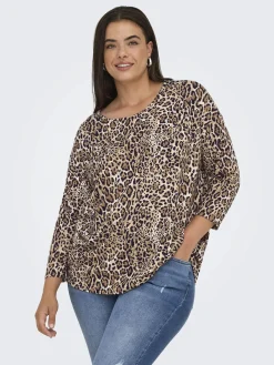 Damen Only Carmakoma CARALBA 3/4 TOP NOOS Leichtstrickpullover