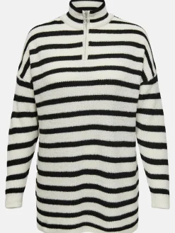 Damen Only Carmakoma CARALFRIDA L/S HALF-Z Longpullover