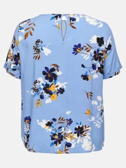 Damen Only Carmakoma CARANITA SS TOP AOP Shirt