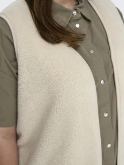 Damen Only Carmakoma CARBELISA TEDDY WAIST Weste