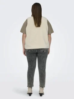 Damen Only Carmakoma CARBELISA TEDDY WAIST Weste