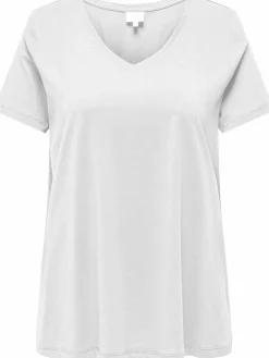 Damen Only Carmakoma CARBONNIE LIFE S/S V Shirt