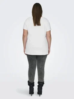 Damen Only Carmakoma CARBONNIE LIFE S/S V Shirt