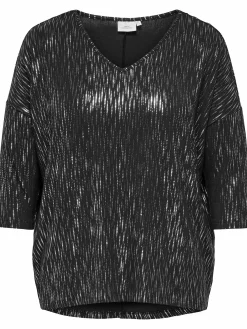 Damen Only Carmakoma CARFOILA 3/4 V-NECK Top