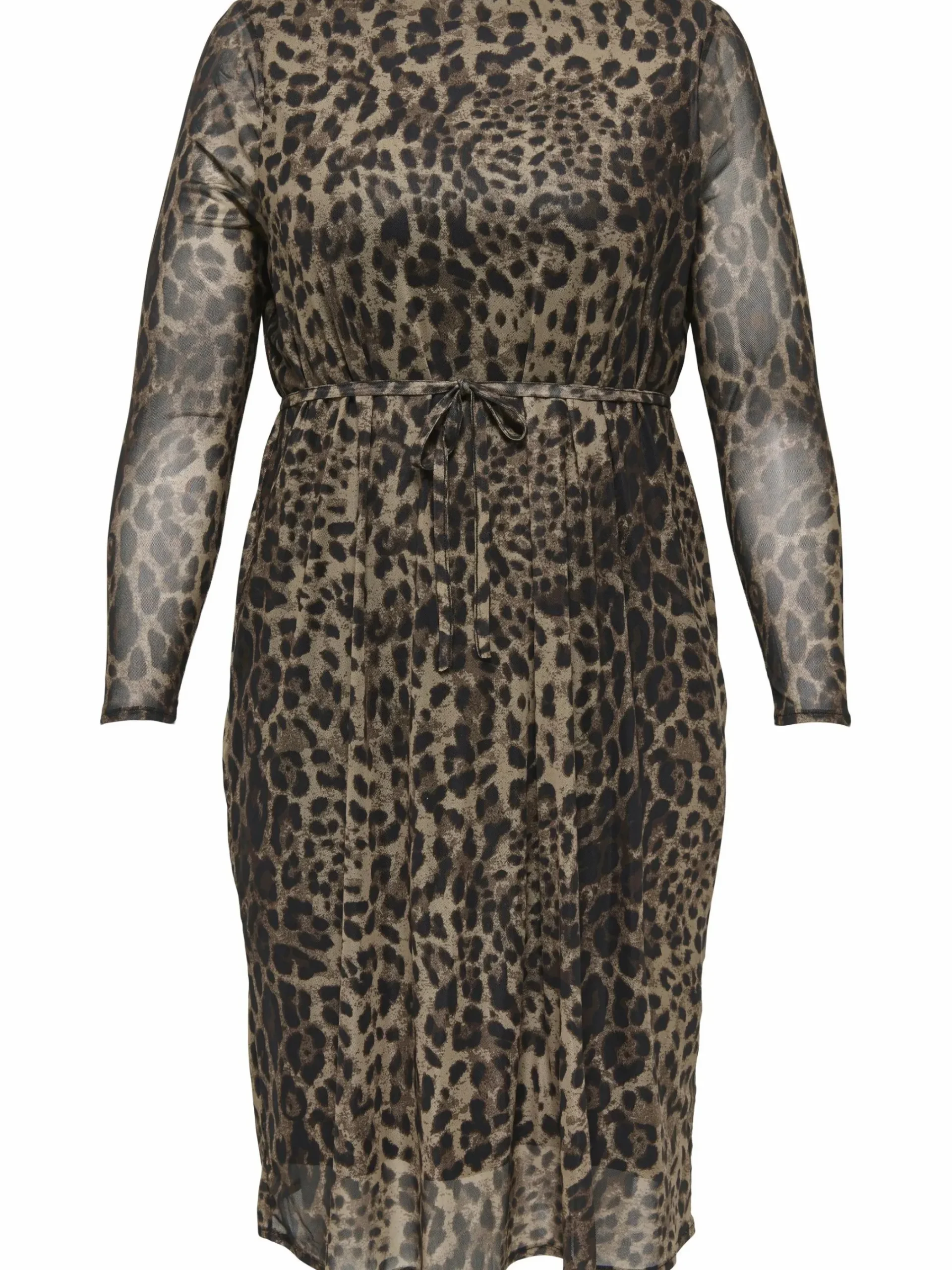 Damen Only Carmakoma CARFOREST LIFE LS BOA Midikleid