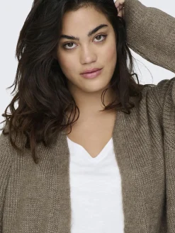 Damen Only Carmakoma CARJADE LS CARDIGAN K Strickjacke