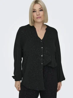 Damen Only Carmakoma CARJOSEE METTA LIFE L/S V-NECK Bluse