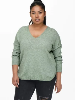Damen Only Carmakoma CARMARGARETA LS PULLO Strickpullover