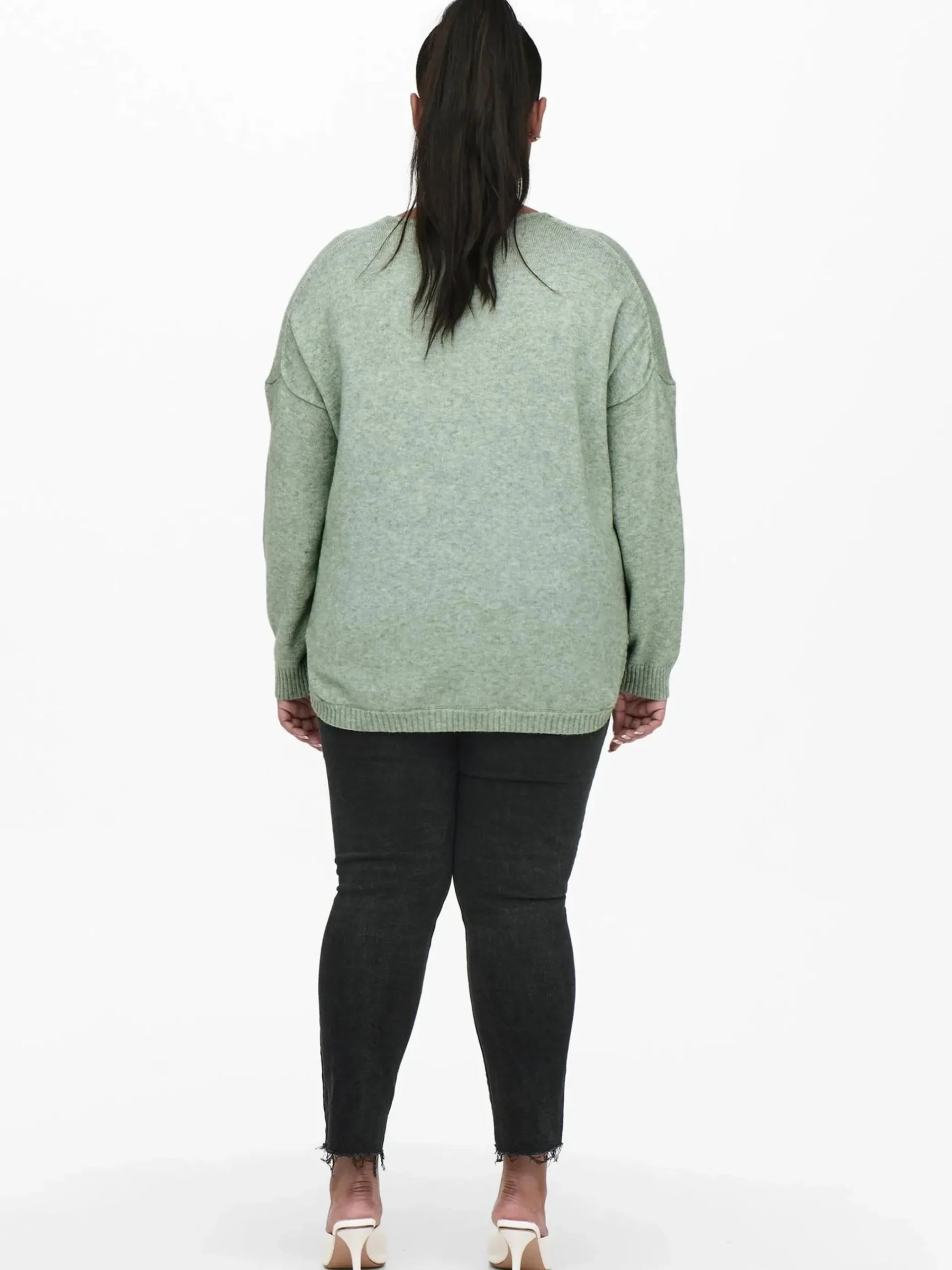 Damen Only Carmakoma CARMARGARETA LS PULLO Strickpullover