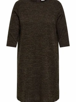 Damen Only Carmakoma CARMARTHA 3/4 KNEE Strickkleid