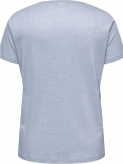 Damen Only Carmakoma CARMELODI SS V-NECK T Shirt