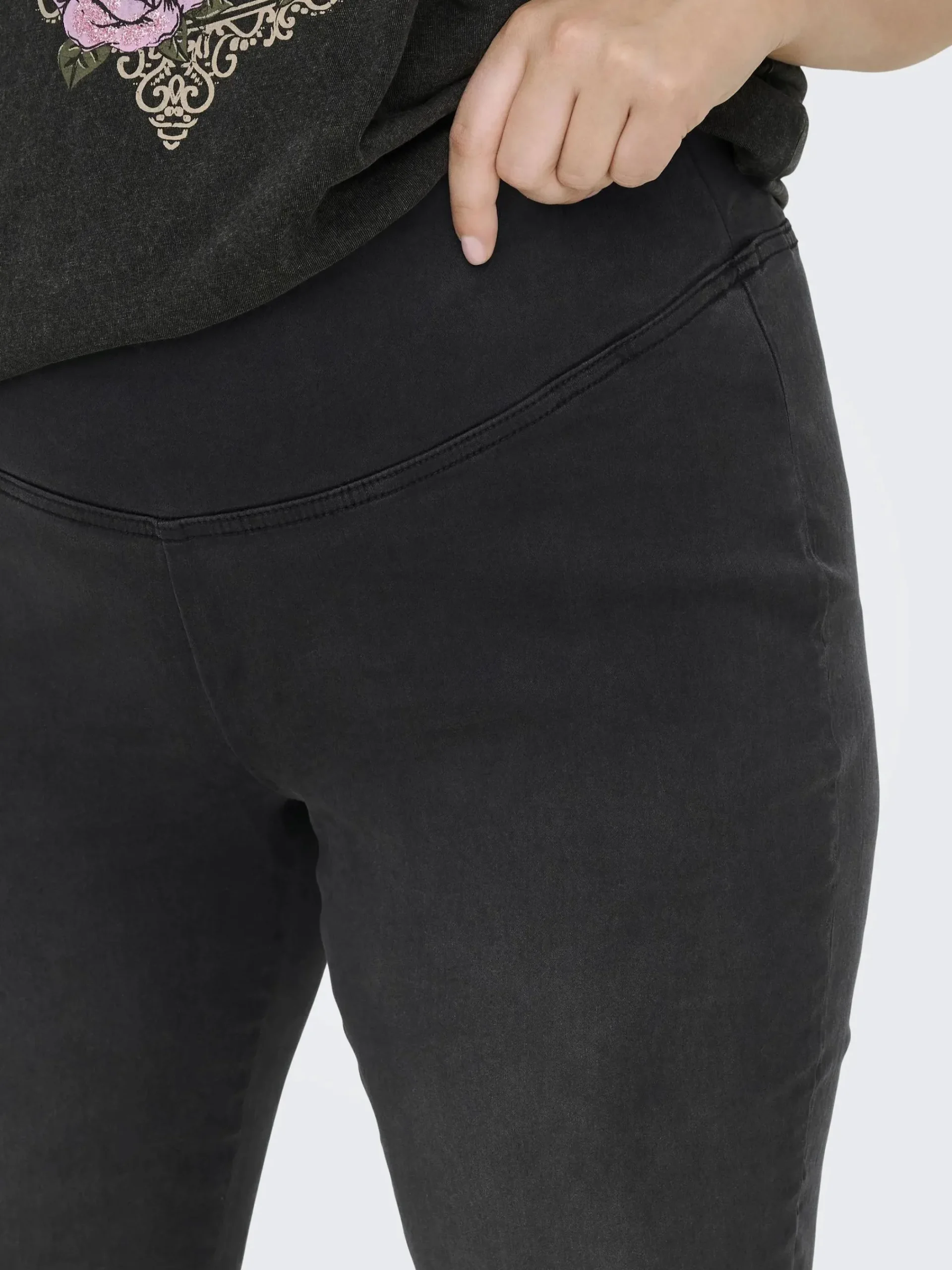 Damen Only Carmakoma CARROYAL MID WAIST Jeans