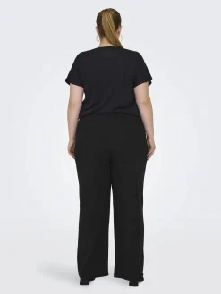 Damen Only Carmakoma CARSANIA BUTTON PANT Hose