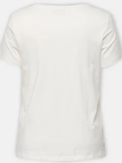 Damen Only Carmakoma CARTIRA LIFE SS V-NECK Shirt