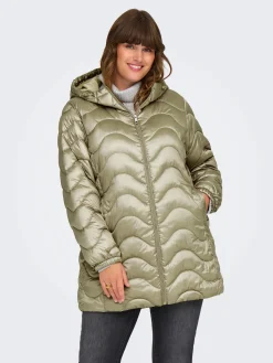 Damen Only Carmakoma CARVEGA WAVE QUILTED Jacke