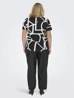 Damen Only Carmakoma CARVICA SS AOP TOP NO Bluse