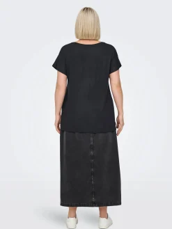 Damen Only Carmakoma CARVIGGA S/S AOP TEE T-Shirt