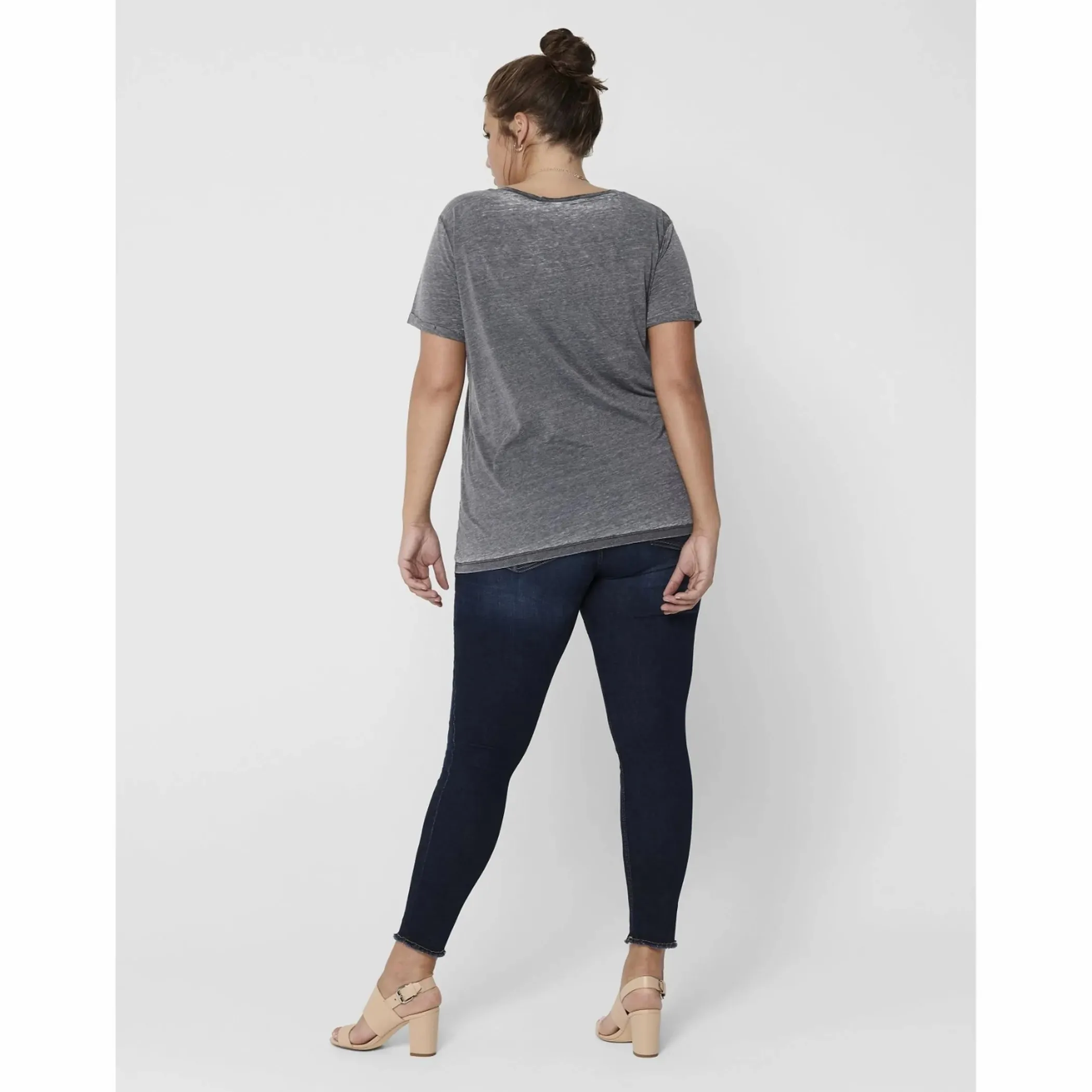 Damen Only Carmakoma CARWILLY REG SK ANK R Jeans