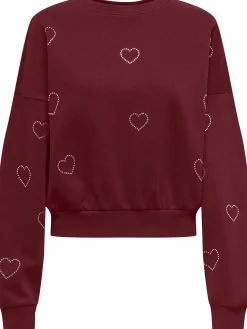 Damen Only ONLBERIT L/S O-NECK Sweatshirt
