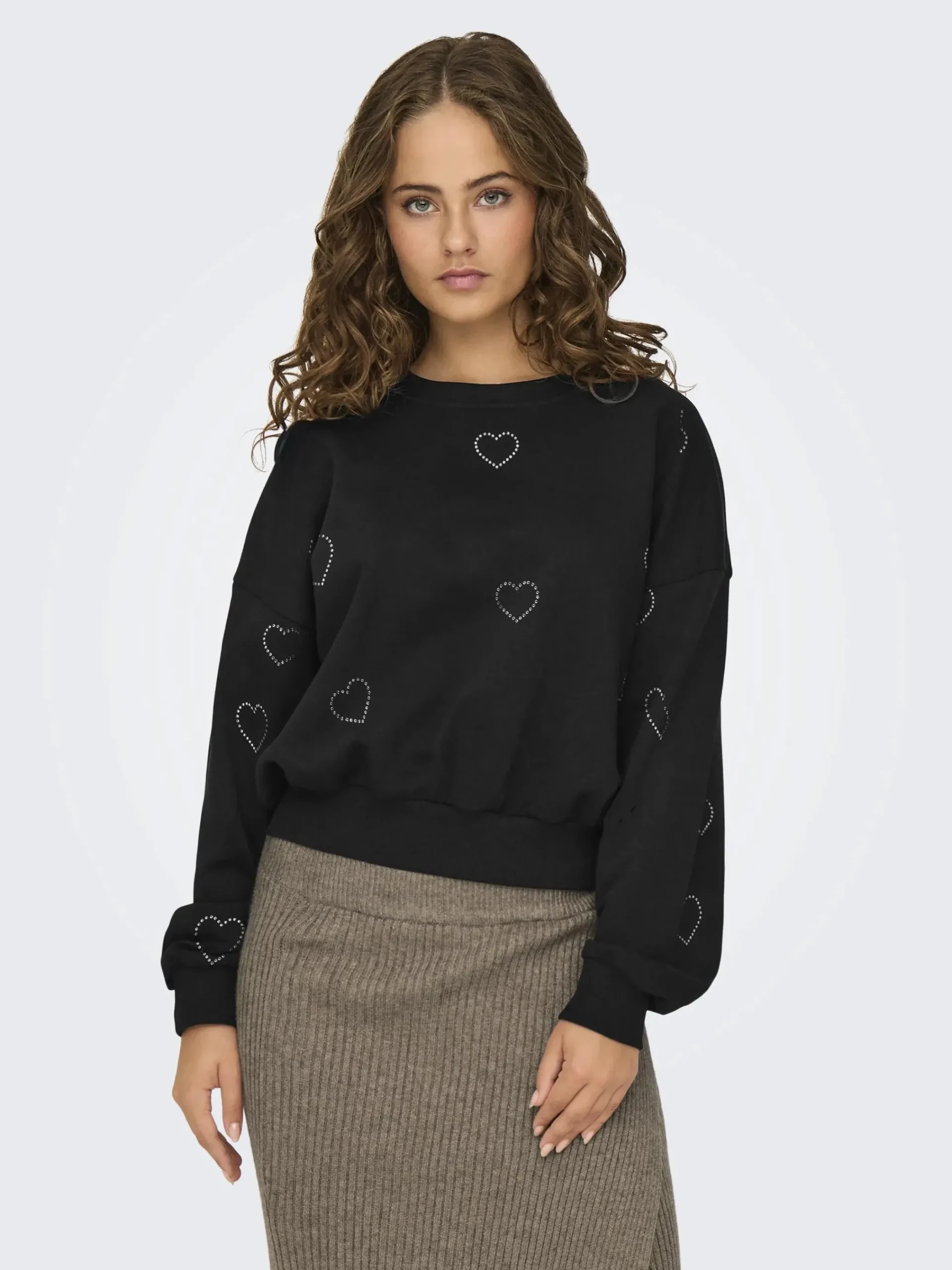 Damen Only ONLBERIT L/S O-NECK Sweatshirt