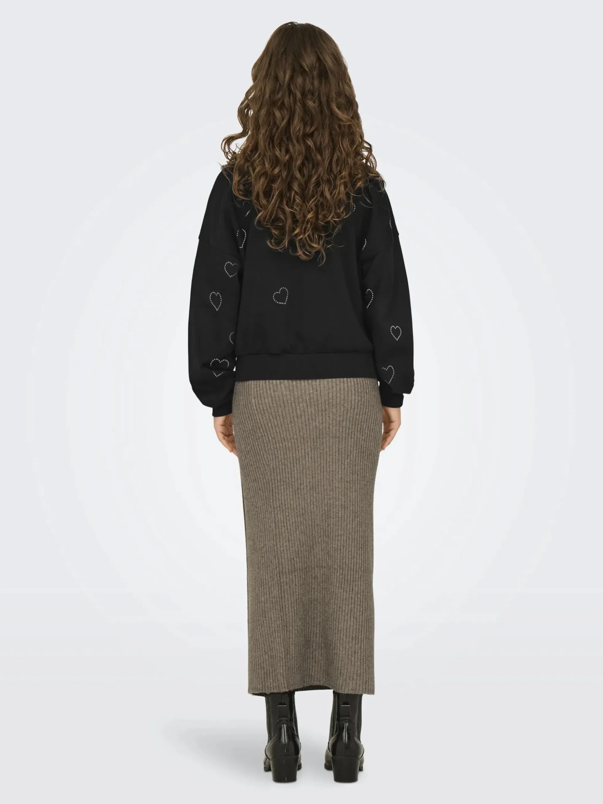 Damen Only ONLBERIT L/S O-NECK Sweatshirt