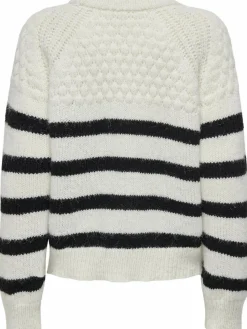 Damen Only ONLBILLIE LIFE LS STR Strickpullover