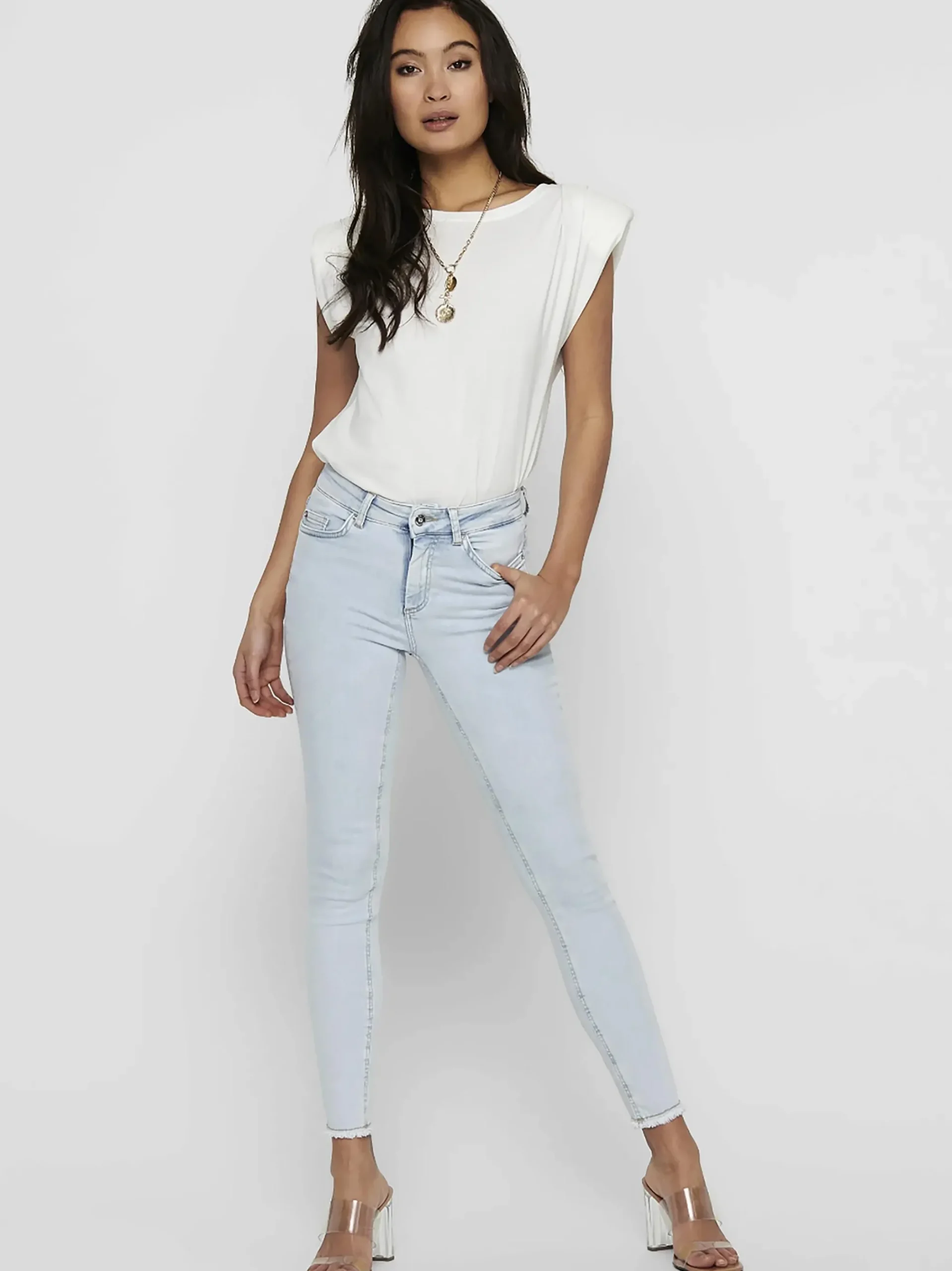 Damen Only ONLBLUSH LIFE MID SK Jeans