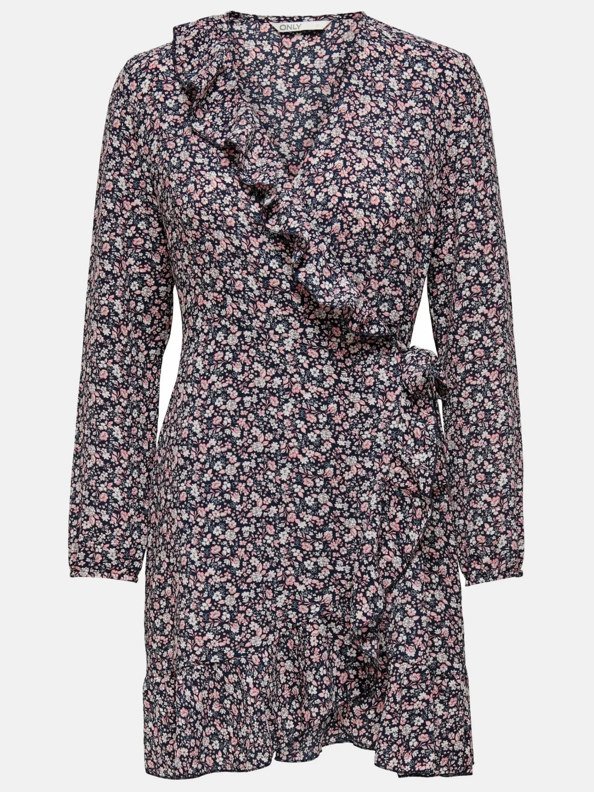 Damen Only ONLCARLY L/S WRAP SHO Wickelkleid