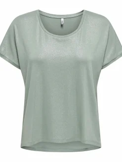 Damen Only ONLCARRIE S/S GLITTER Top