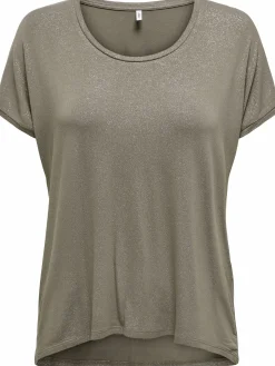 Damen Only ONLCARRIE S/S GLITTER Top