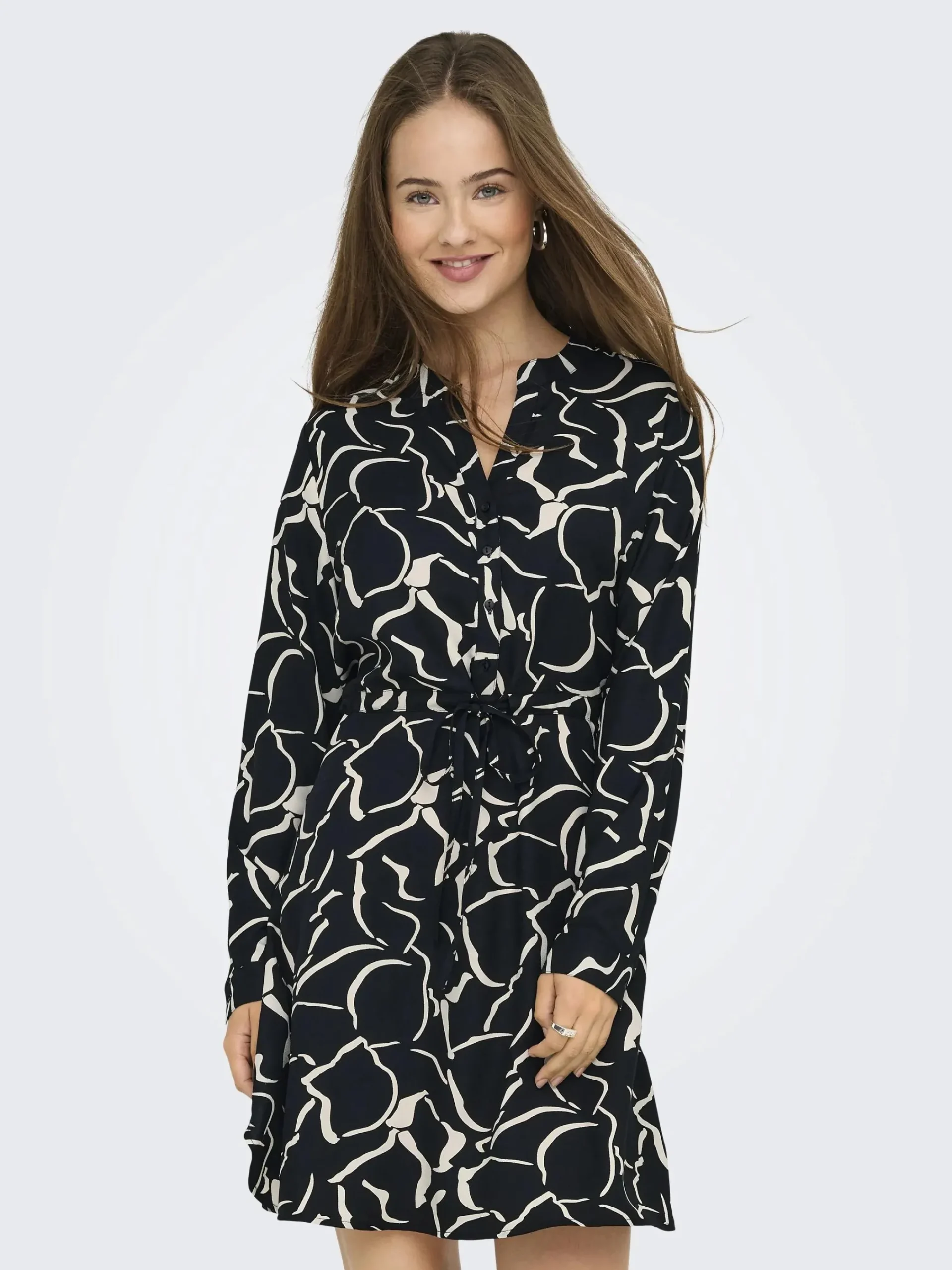 Damen Only ONLCORY L/S V-NECK TU Kleid