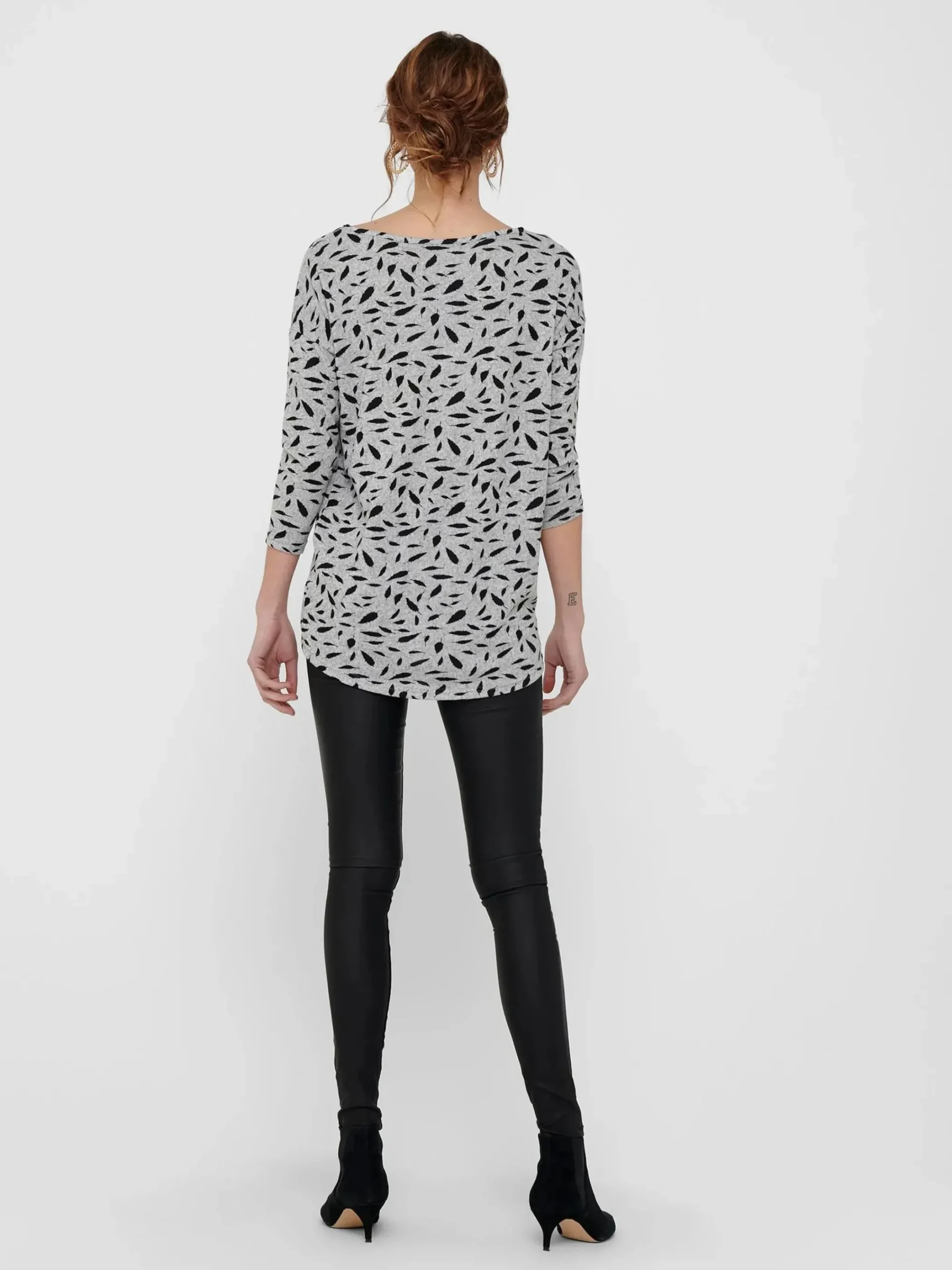 Damen Only ONLELCOS 4/5 AOP TOP Shirt