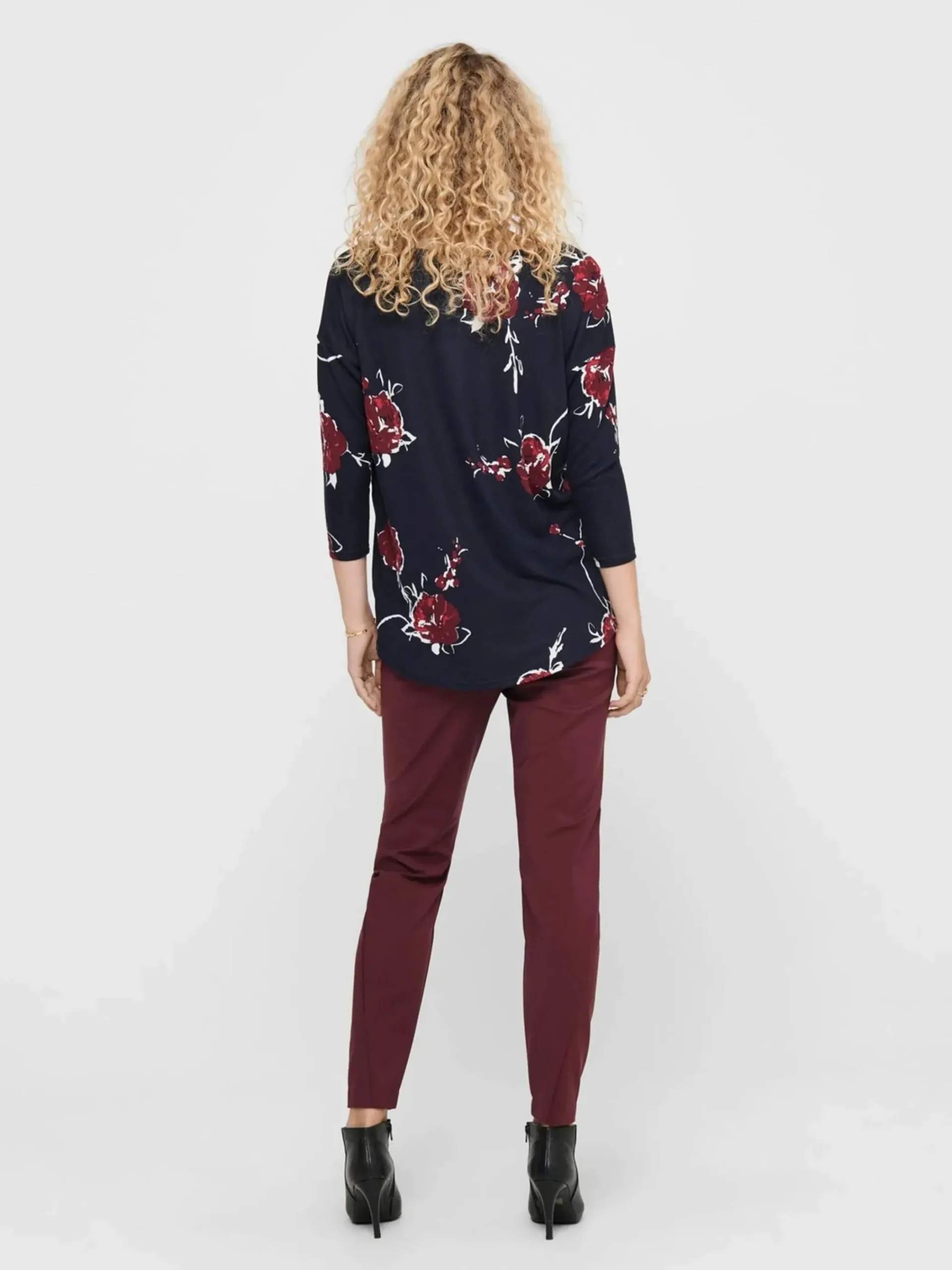 Damen Only ONLELCOS 4/5 AOP TOP Shirt