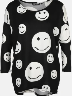 Damen Only ONLELCOS 4/5 AOP TOP Shirt