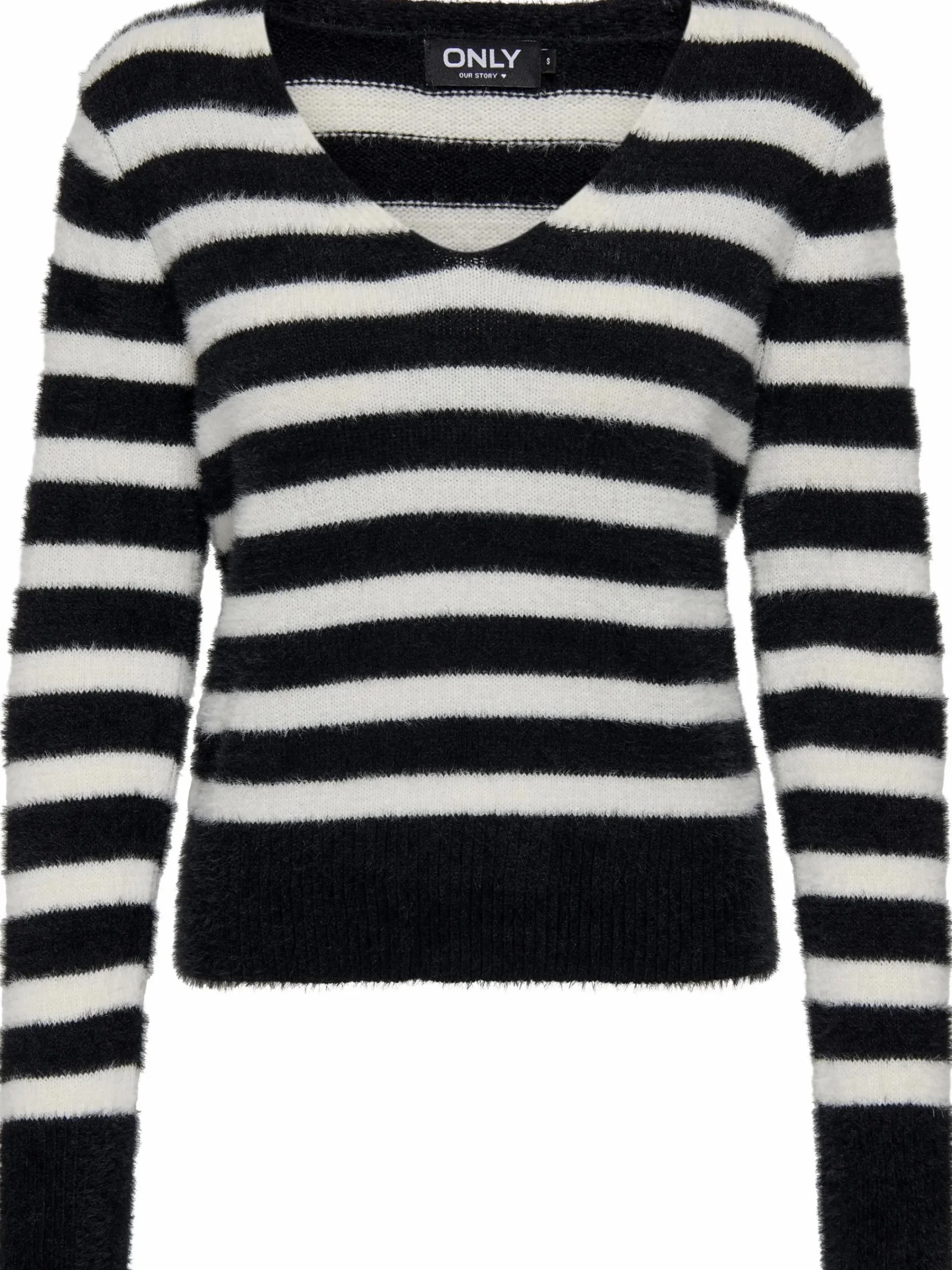 Damen Only ONLELLA PIUMO LS V-NE Strickpullover