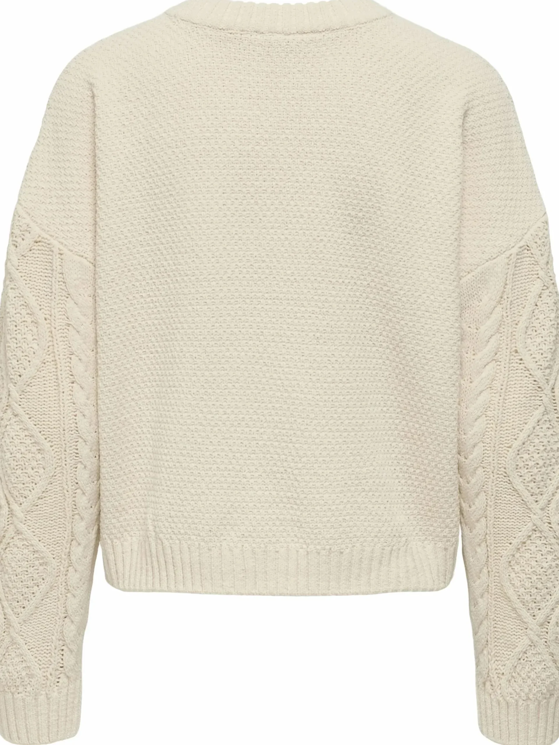 Damen Only ONLELLY LIFE LS CABLE Strickpullover