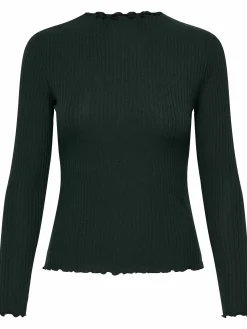 Damen Only ONLEMMA L/S HIGH NECK Langarmshirt