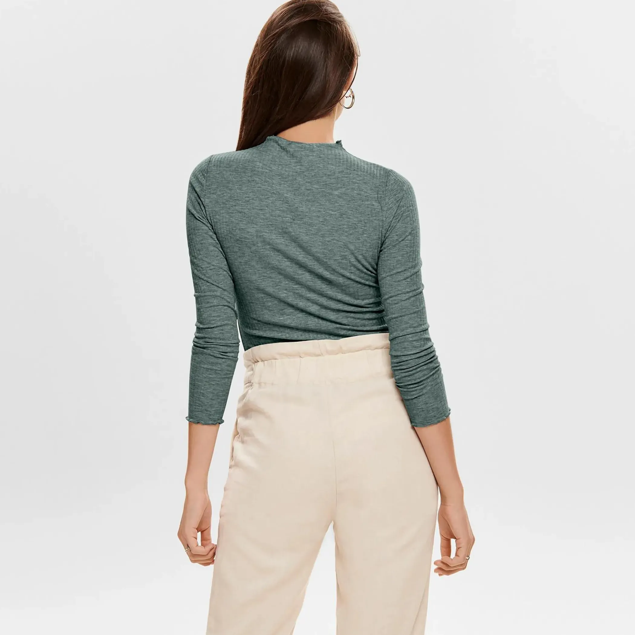 Damen Only ONLEMMA L/S HIGH NECK Langarmshirt