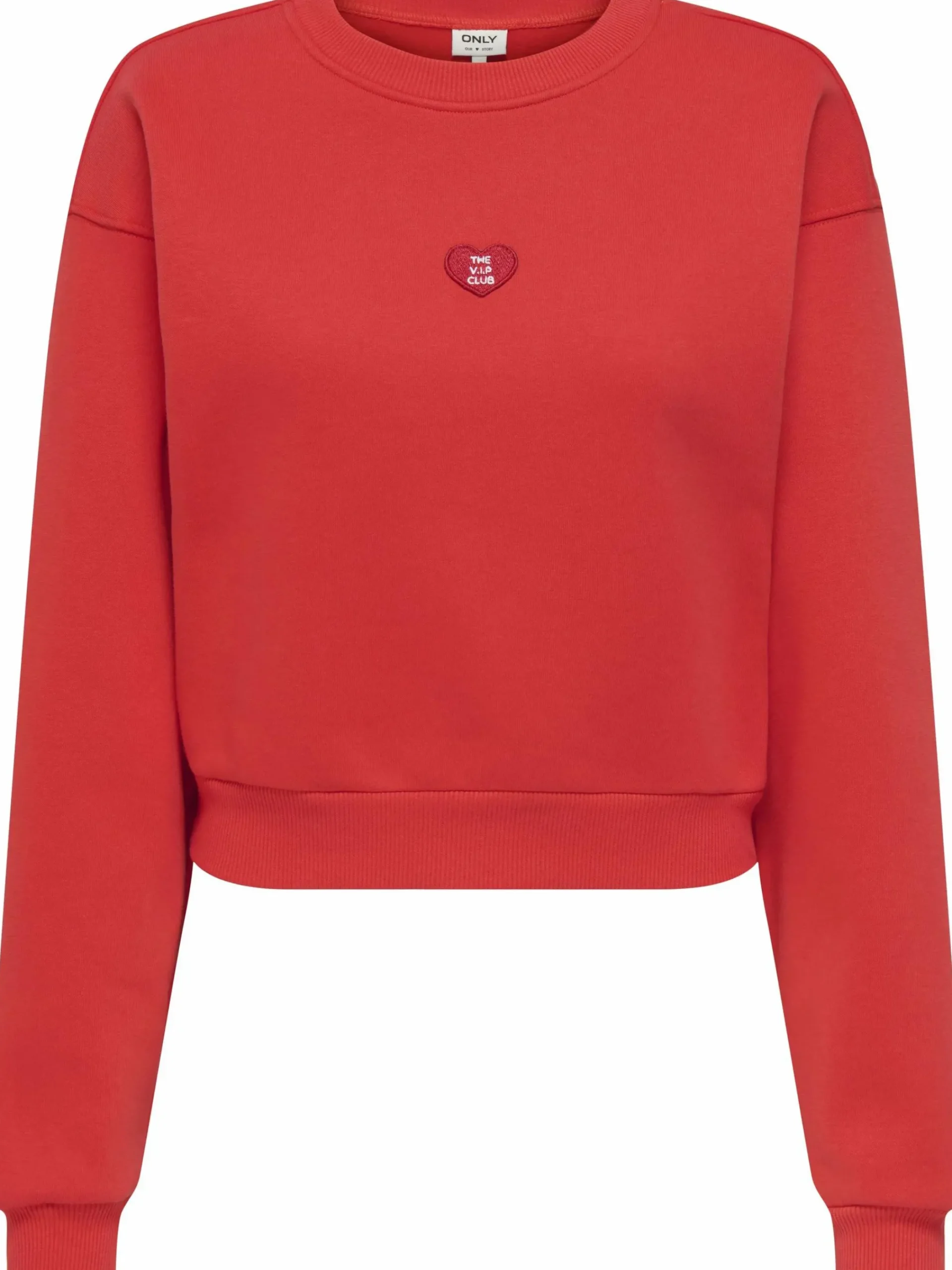 Damen Only ONLEVISA L/S SHORT O-NECK Sweatshirt