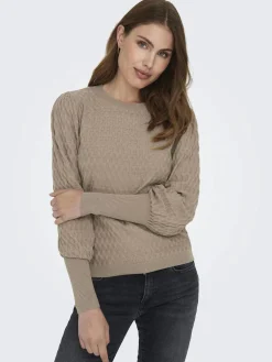 Damen Only ONLFAYE LIFE L/S Strickpullover