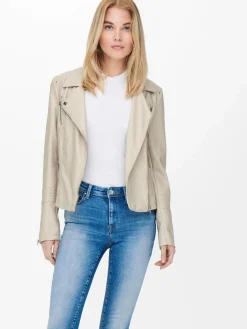 Damen Only ONLGEMMA FAUX LEATHER Kunstlederjacke