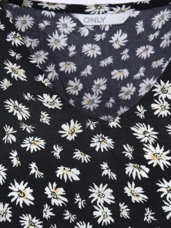 Damen Only ONLHELGA S/S V-NECK T T-Shirt