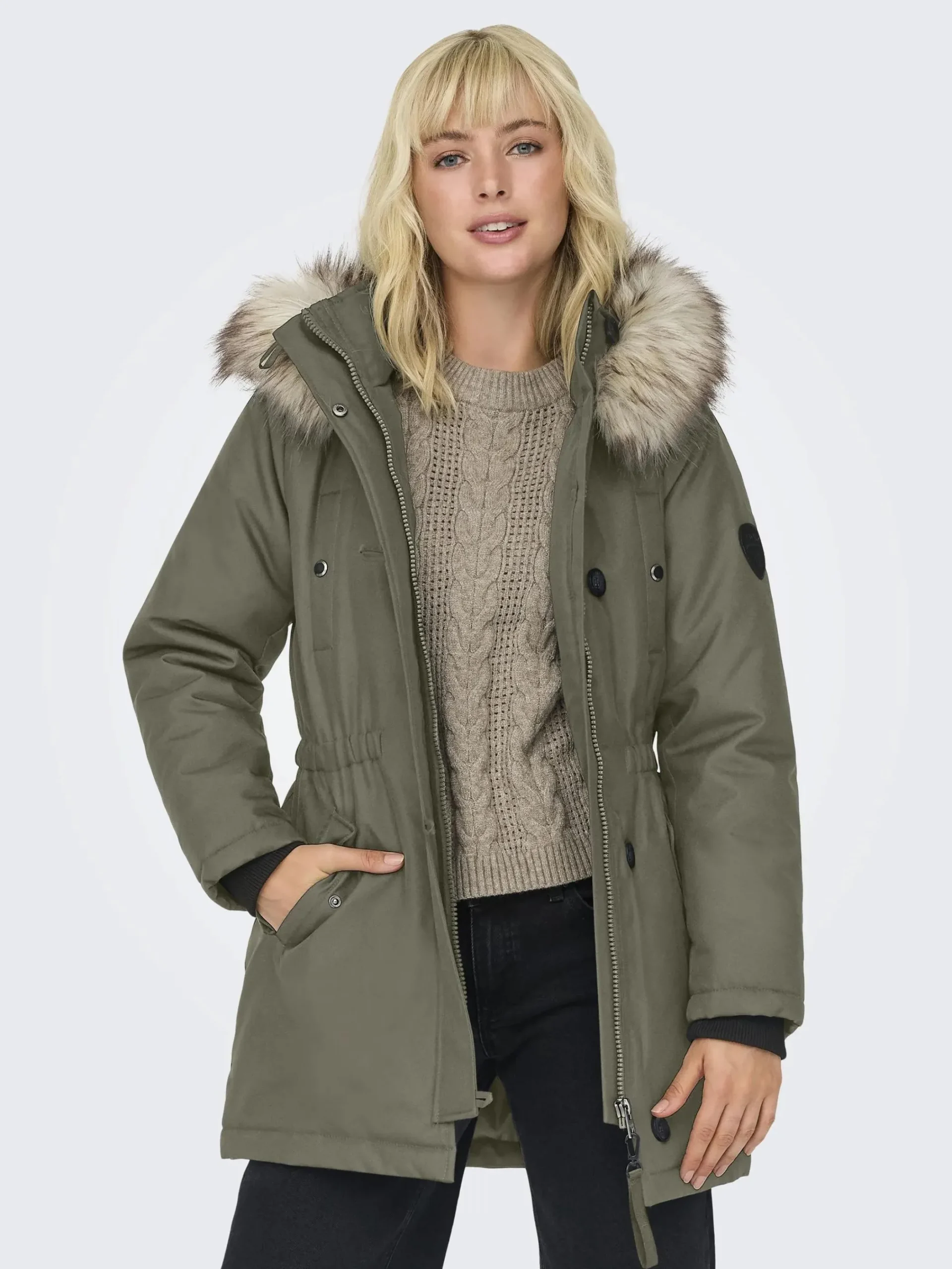 Damen Only ONLIRIS FUR WINTER PA Jacke