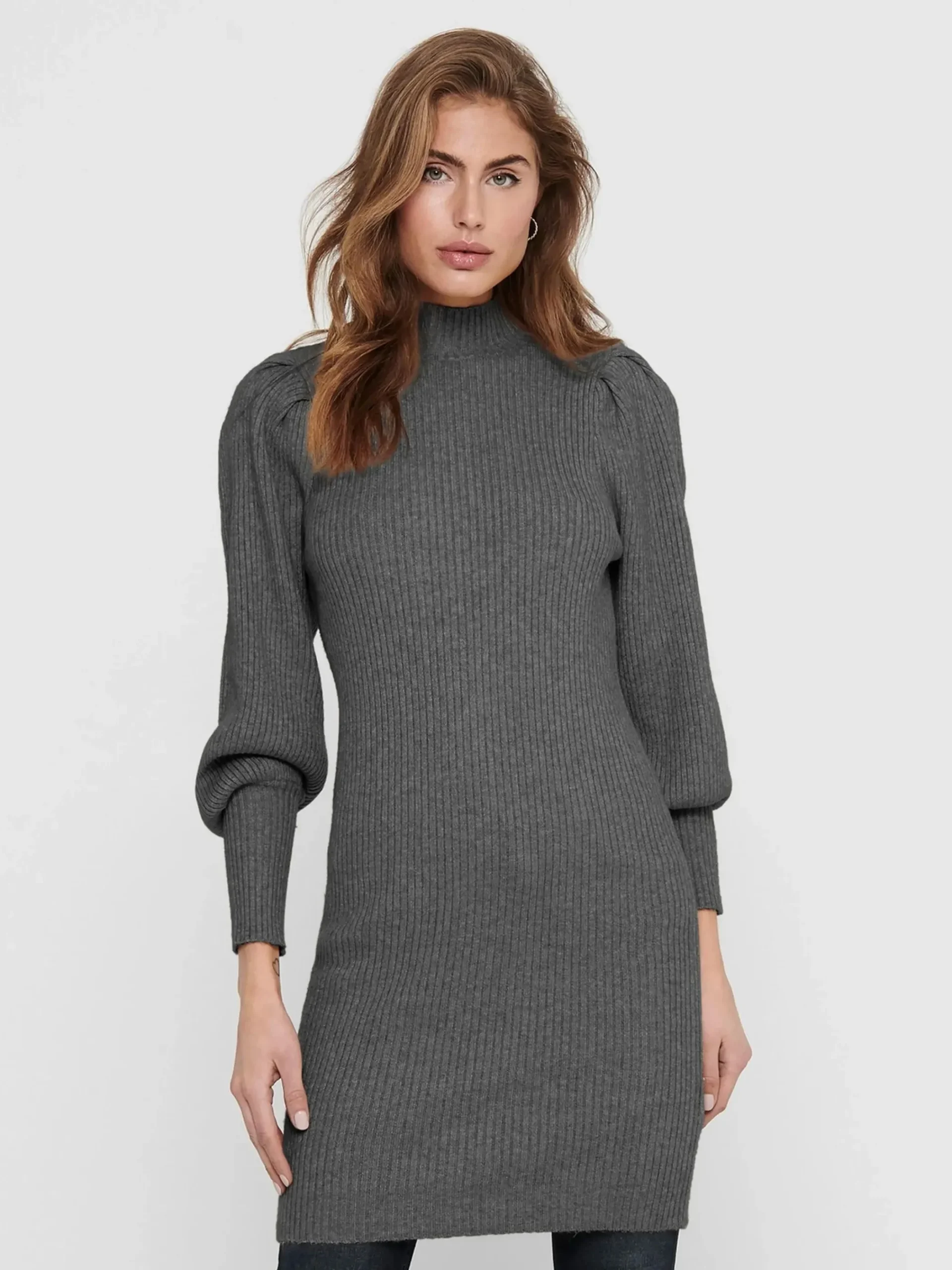 Damen Only ONLKATIA L/S DRESS KN Strickkleid